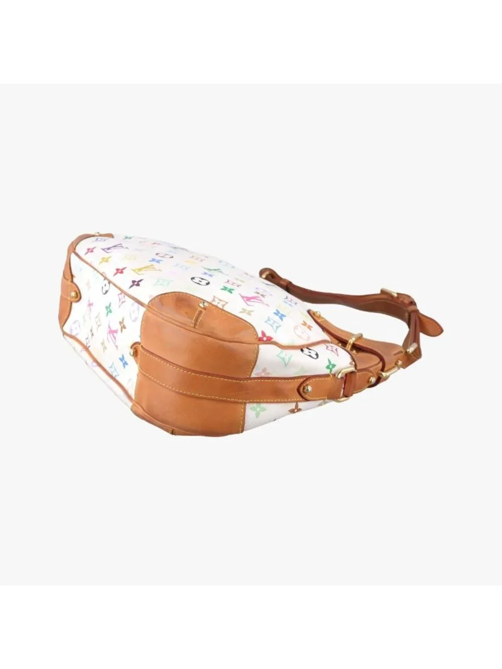 Louis Vuitton Greta Blanc Monogram Multicolor Shoulder Bag